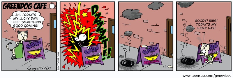 Cartoon: GDC Lucky Day 1