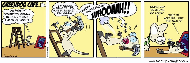 Cartoon: GDC Hammer & Nails 1