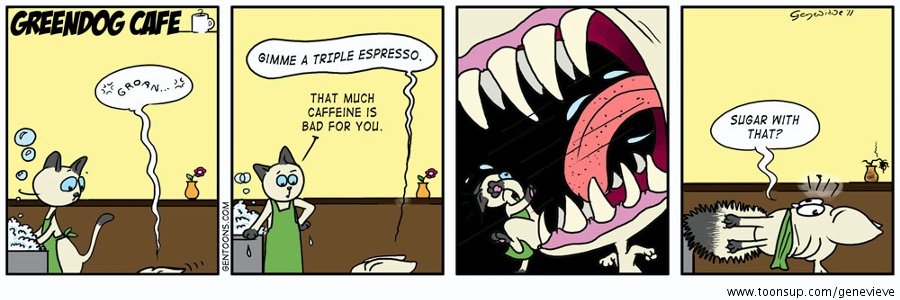 Cartoon: GDC Triple Espresso 1
