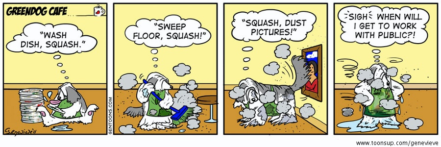 Cartoon: GDC Wash the Dishes 1