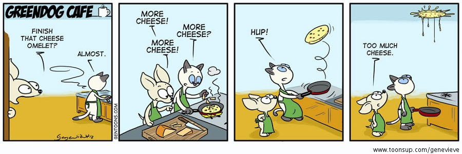 Cartoon: Too Much Cheese 1