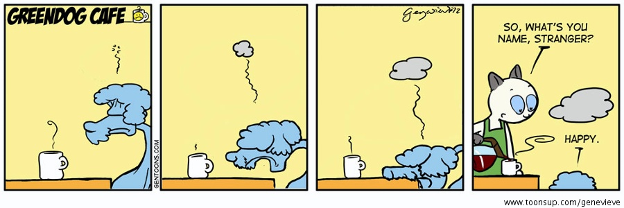 Cartoon: Happy Pudel 1
