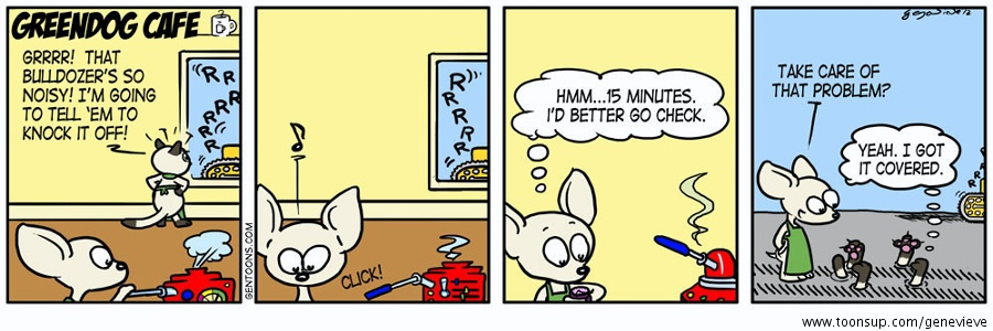Cartoon: the Bulldozer 1