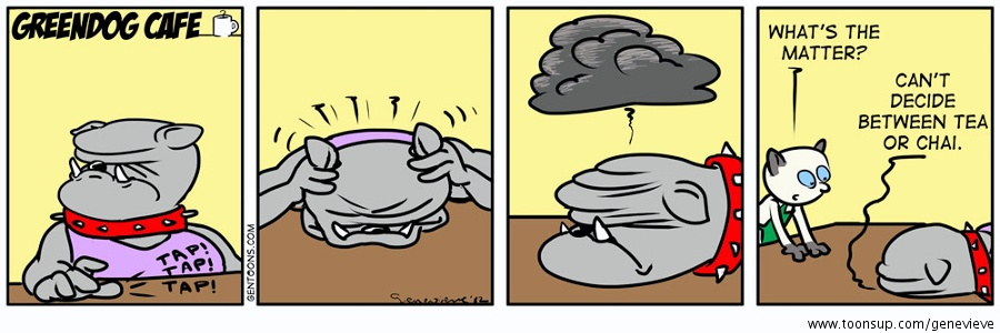 Cartoon: Tough Customer 1