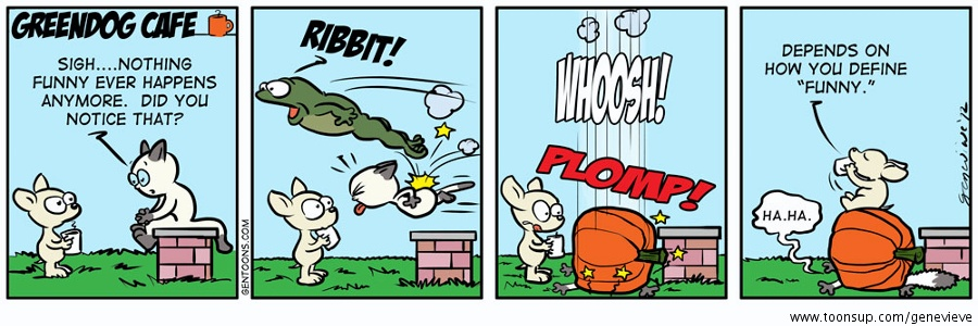 Cartoon: Nothing Funny Ever Happens 1