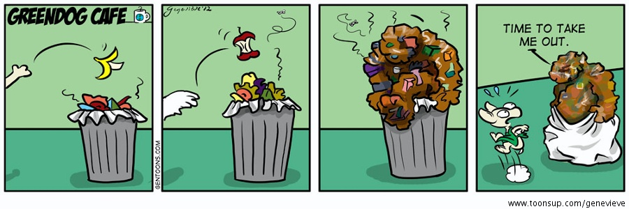 Cartoon: Garbage 1