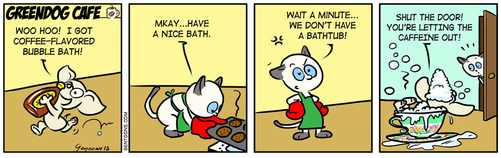 Comic: Kaffeebad 1