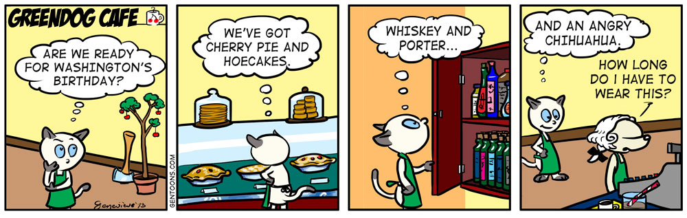Comic: George Washington's Birthday 1