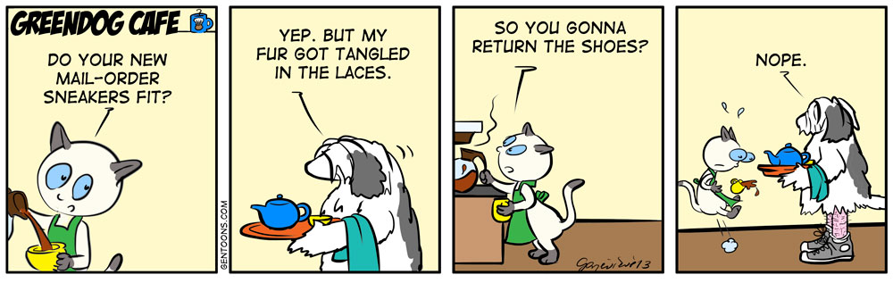 Comic: Mail-Order Shoes 1
