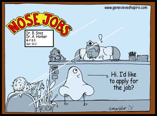 Cartoon: Nose Job 1