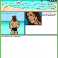 Beach Romance entwurf seite 1