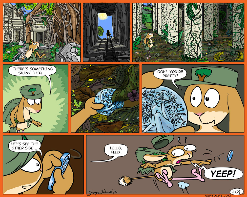 Comic: Silver Kapitel 5: Ein Tempel findet Felix 3