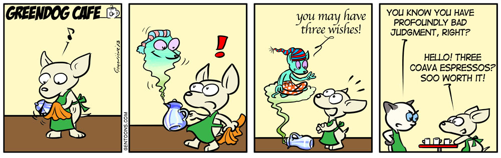 Comic: Drei Wunsche 1