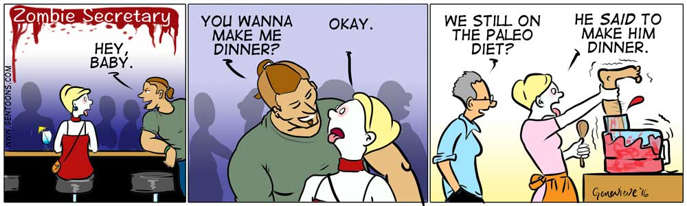 Comic: Begonia Makes Dinner 1
