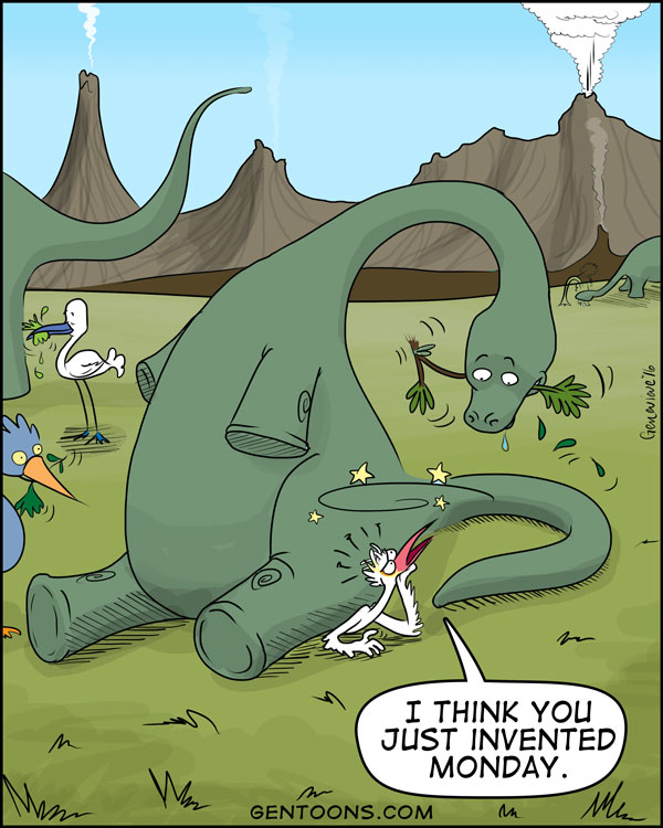 Cartoon: Monday Blues 1