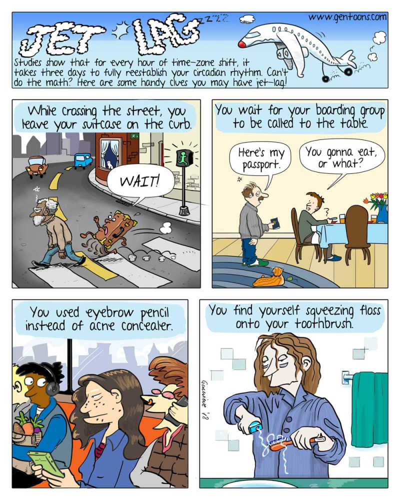 Comic: Jet Lag 1