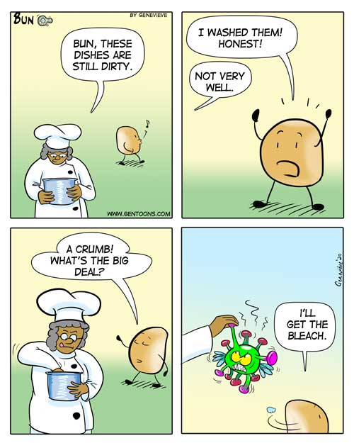 Comic: Bun 007 Dirty Dishes 1