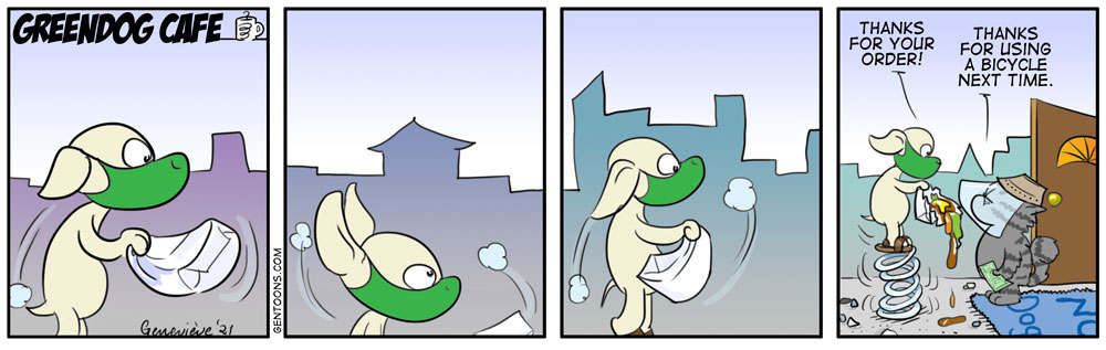 Comic: Lebensmittellieferservice 1