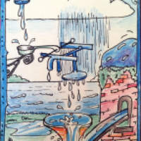 KaKao Karte für Kurisuno - Wasser