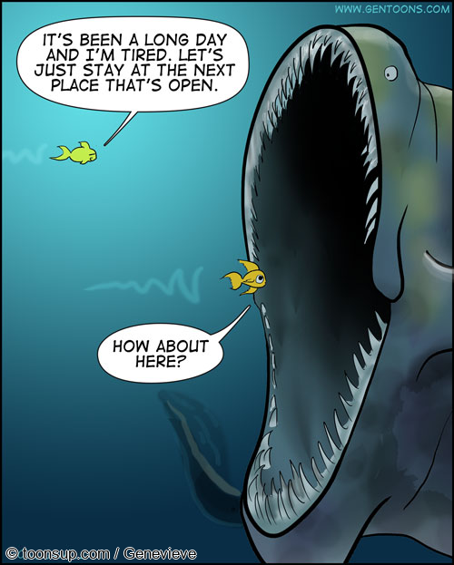 Cartoon: Underwater Hotel 1