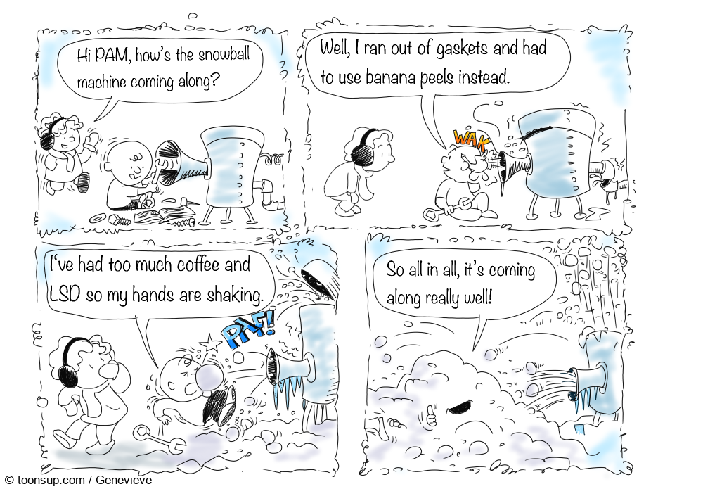 Comic: Achtung! Schneeball! 15