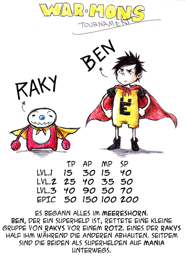 Concept Art / Character Design: WMT11-RnB 1