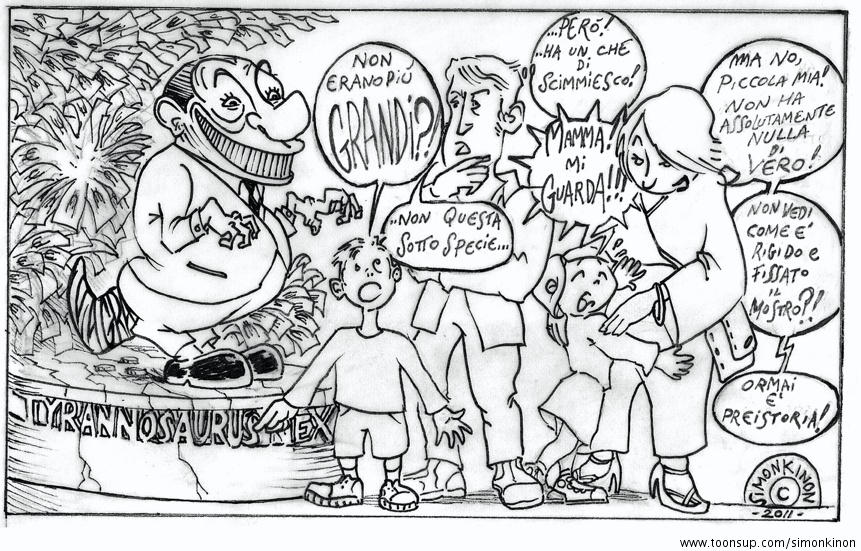 Comic: Berlusconi-Tyrannosaurs Ex 2