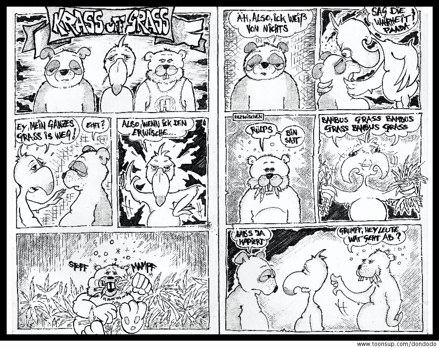 Comic: Krass uff Grass 1
