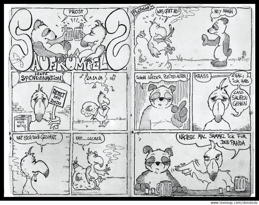Comic: Saufkumpels 1