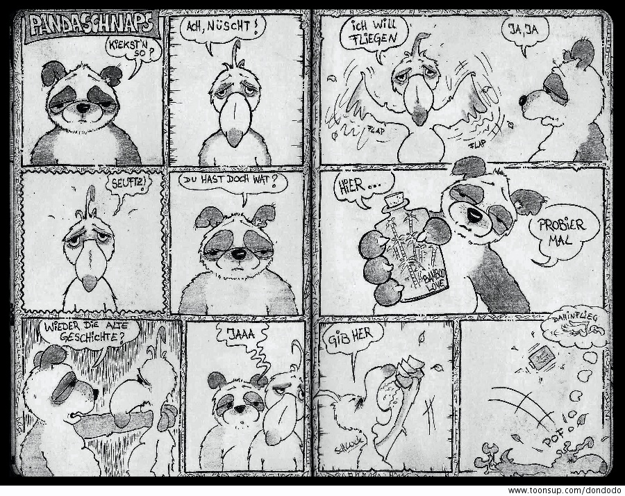 Comic: Pandaschnaps 1