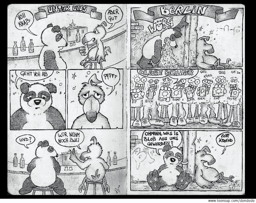 Comic: Unter uns / Berlin 1