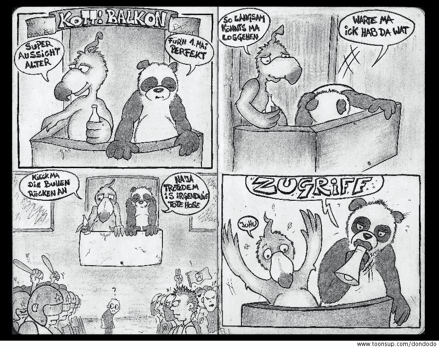 Comic: Kotti Balkon 1