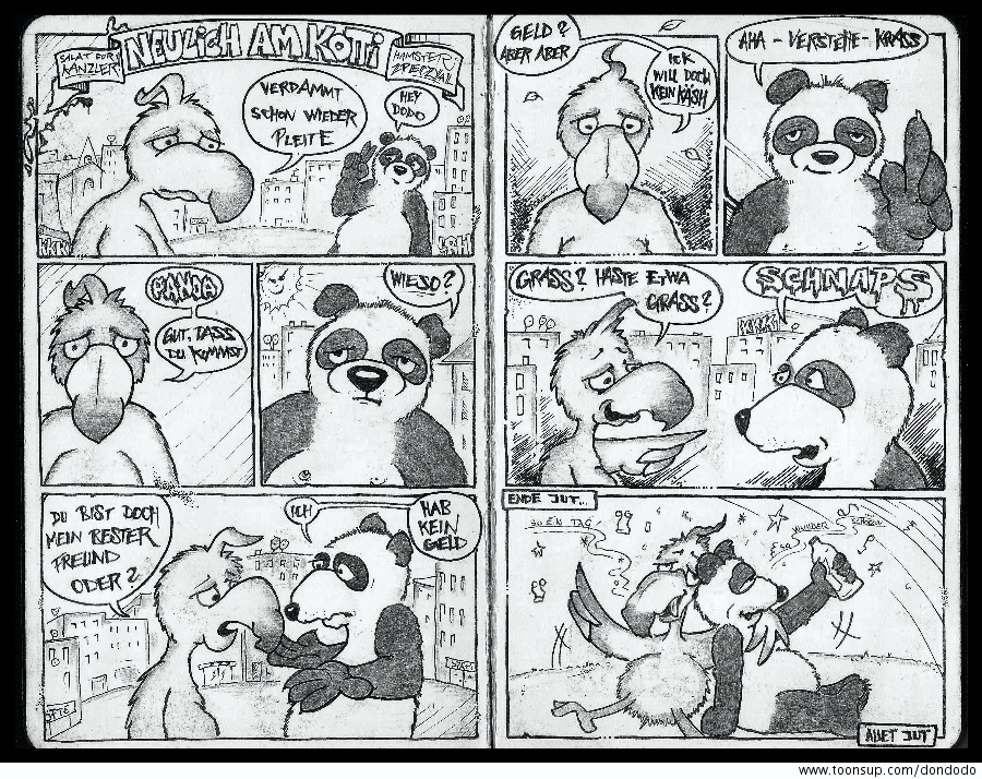 Comic: Neulich am Kotti 1