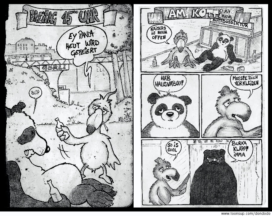 Comic: Freitag 15 Uhr am Kotti 1