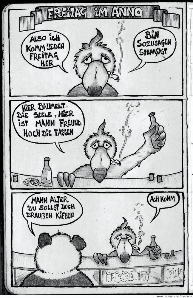 Comic: Freitag im Anno 1