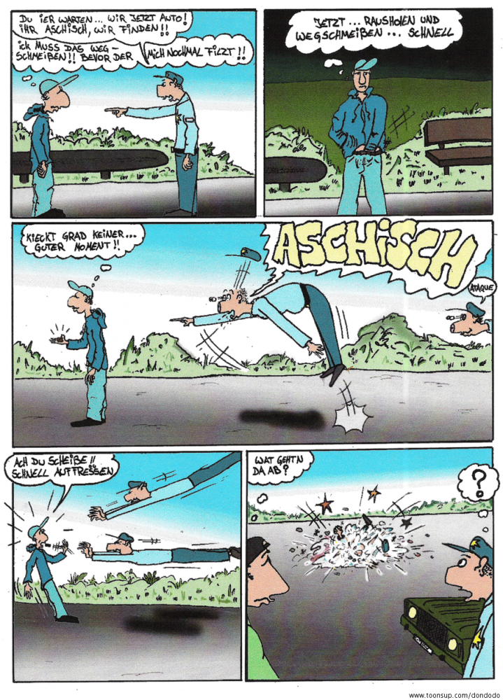 Comic: Aufm Weg nach Frankreich 3