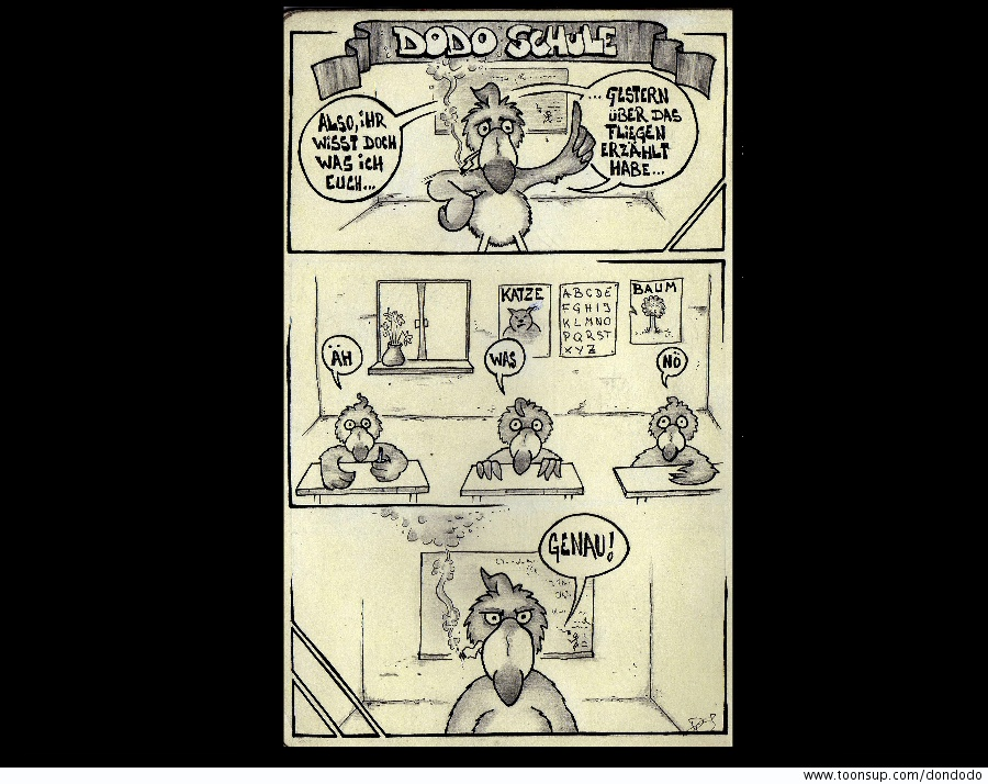 Comic: Dodo Schule 1