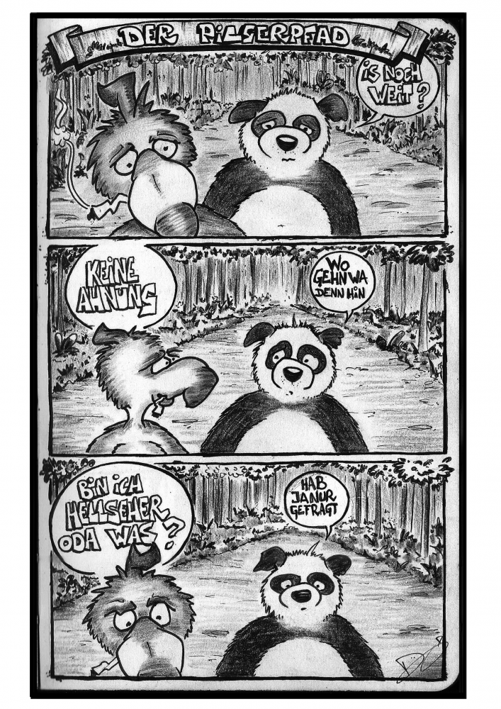 Comic: Pilgerpfad 1