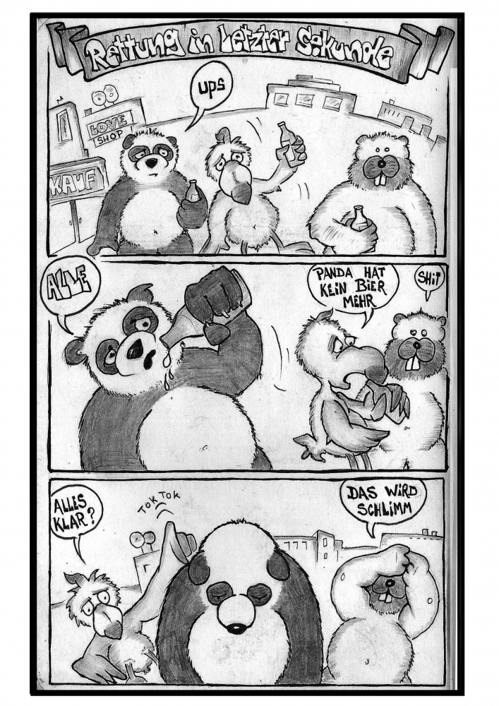 Comic: Rettung in letzter Sekunde 1