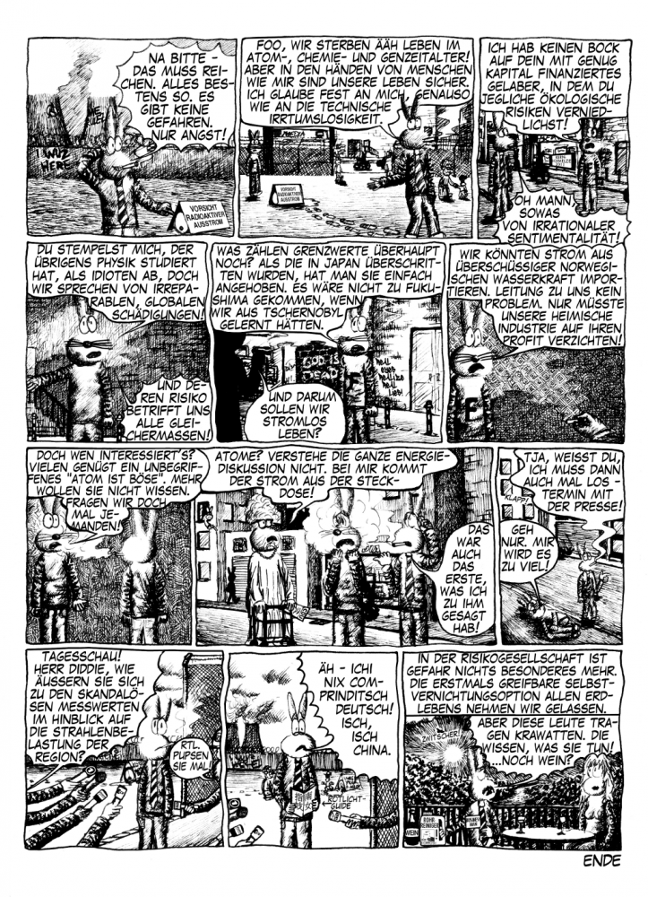 Comic: Die Risikogesellschaft - Licht an, Augen zu 2