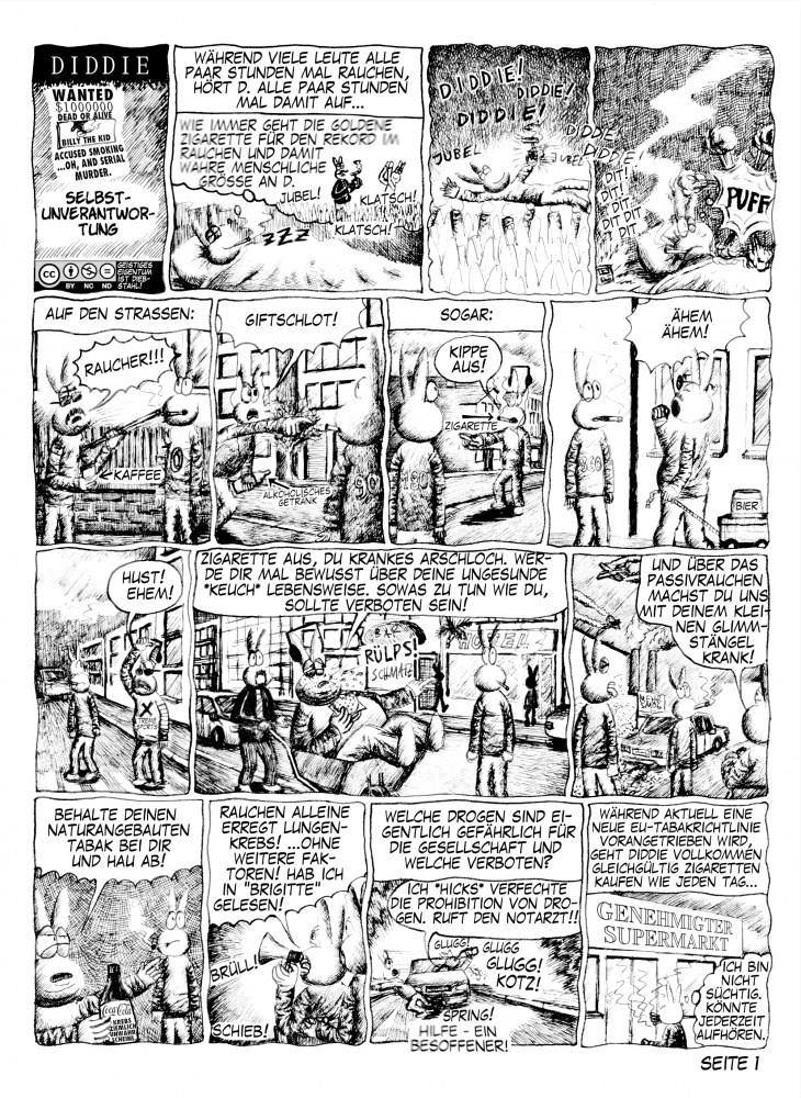 Comic: Selbstunverantwortung 1
