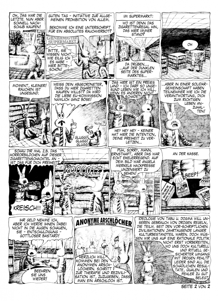 Comic: Selbstunverantwortung 2