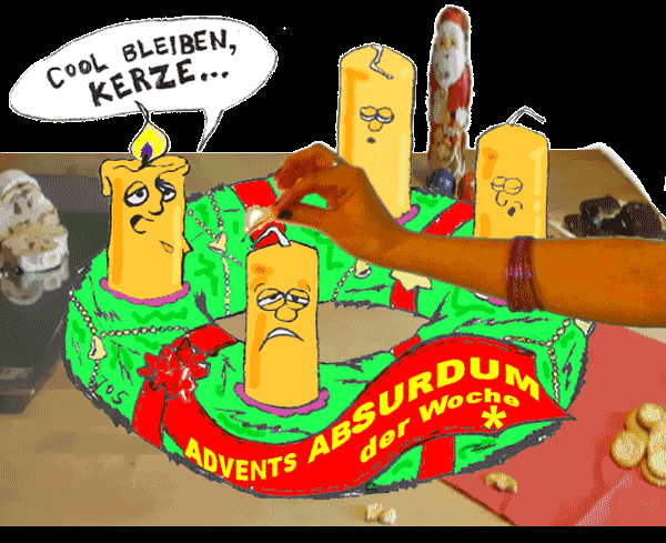 Cartoon: AdventsAbsurdum 2 1