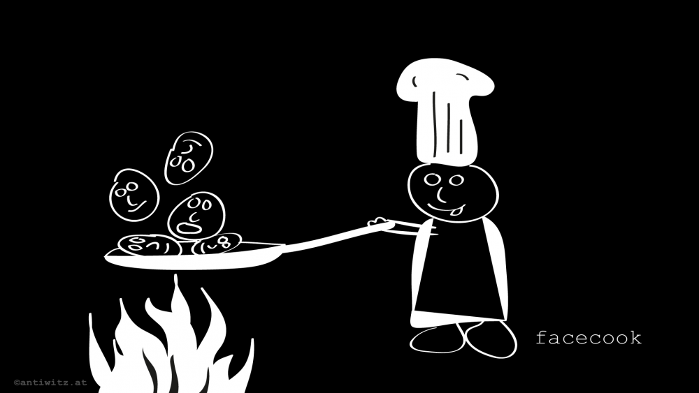 Cartoon: Facecook 1