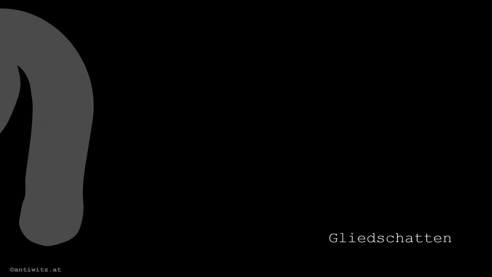 Cartoon: Gliedschatten 1