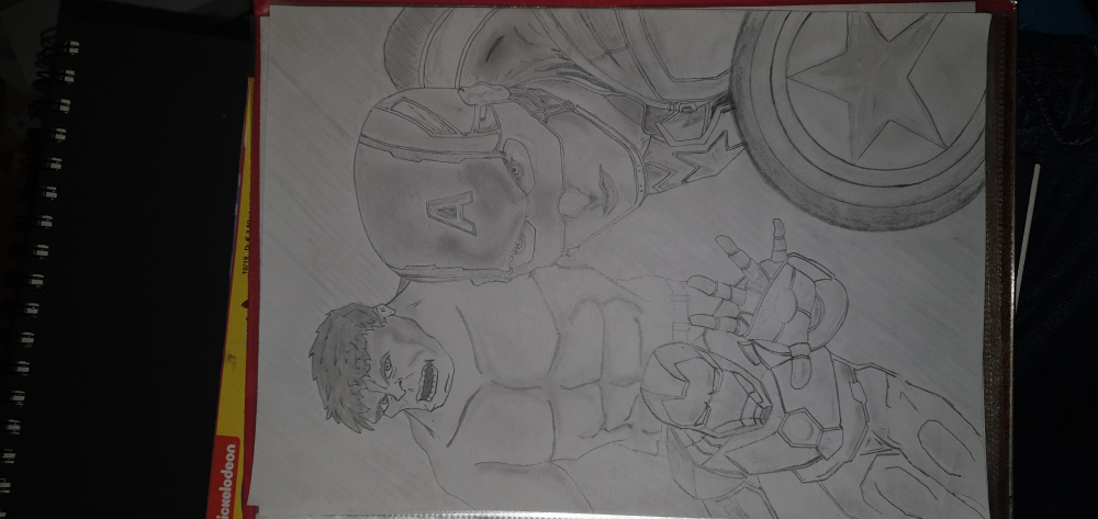 Concept Art / Character Design: Marvel 1