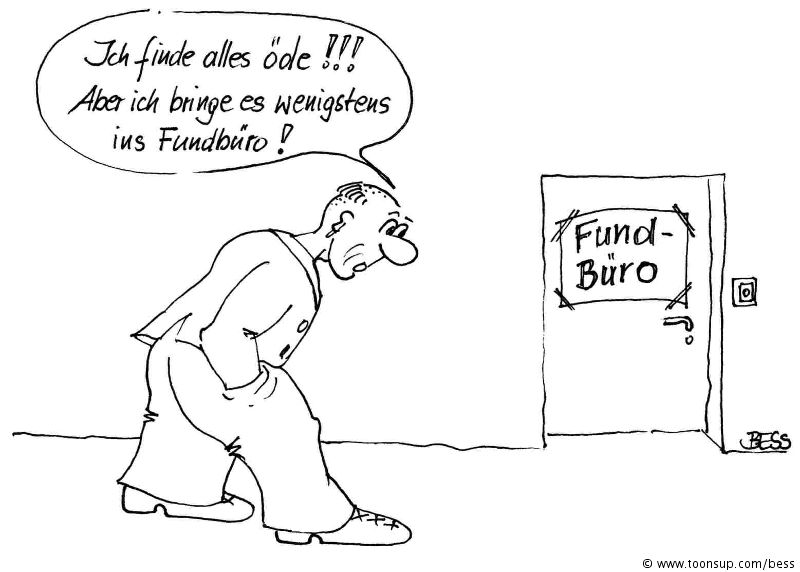 Cartoon: alles öde 1