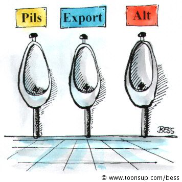 Cartoon: Biergenuss 1