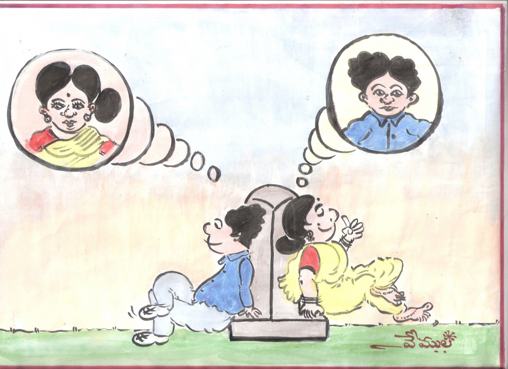Cartoon: same thinking on waiting 1