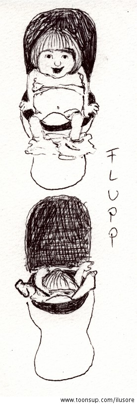 Cartoon: Klo 1